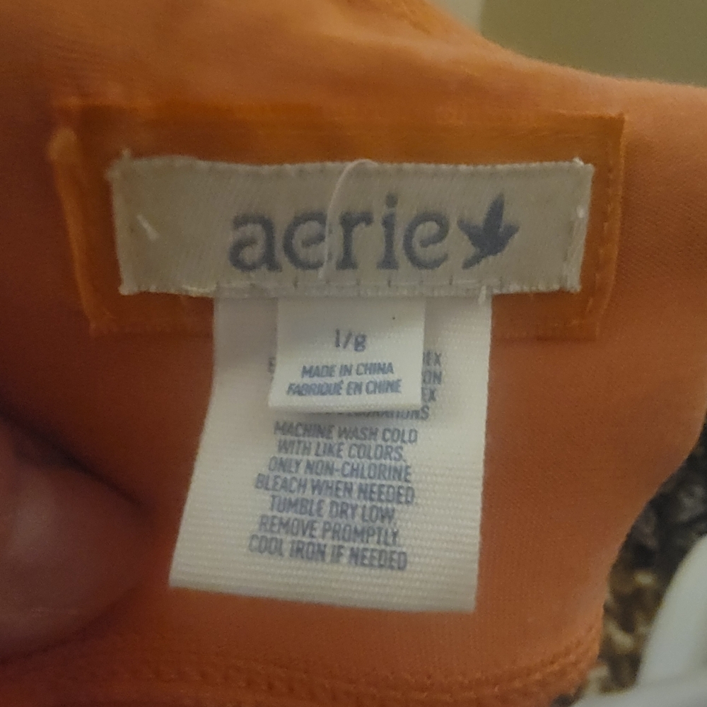 Aerie Y2K Creamsicle Orange Cami NWT - Picture 6 of 6